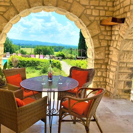 Mas Des Broussonnetiers Appartement Barjac  Buitenkant foto