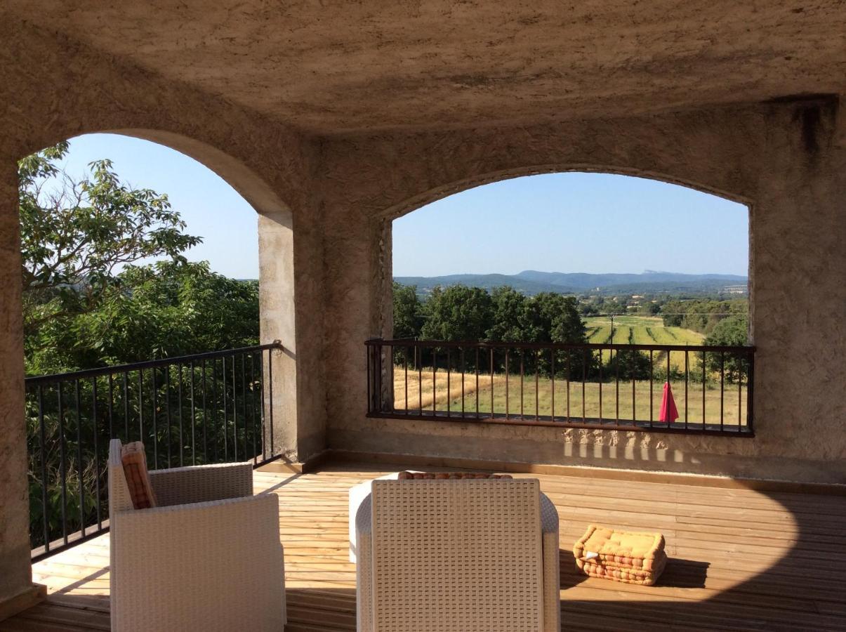 Mas Des Broussonnetiers Appartement Barjac  Buitenkant foto