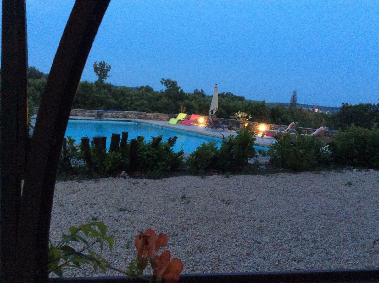 Mas Des Broussonnetiers Appartement Barjac  Buitenkant foto